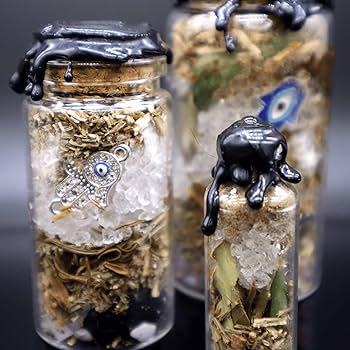 Comment faire une spell jar anti-tracas ?